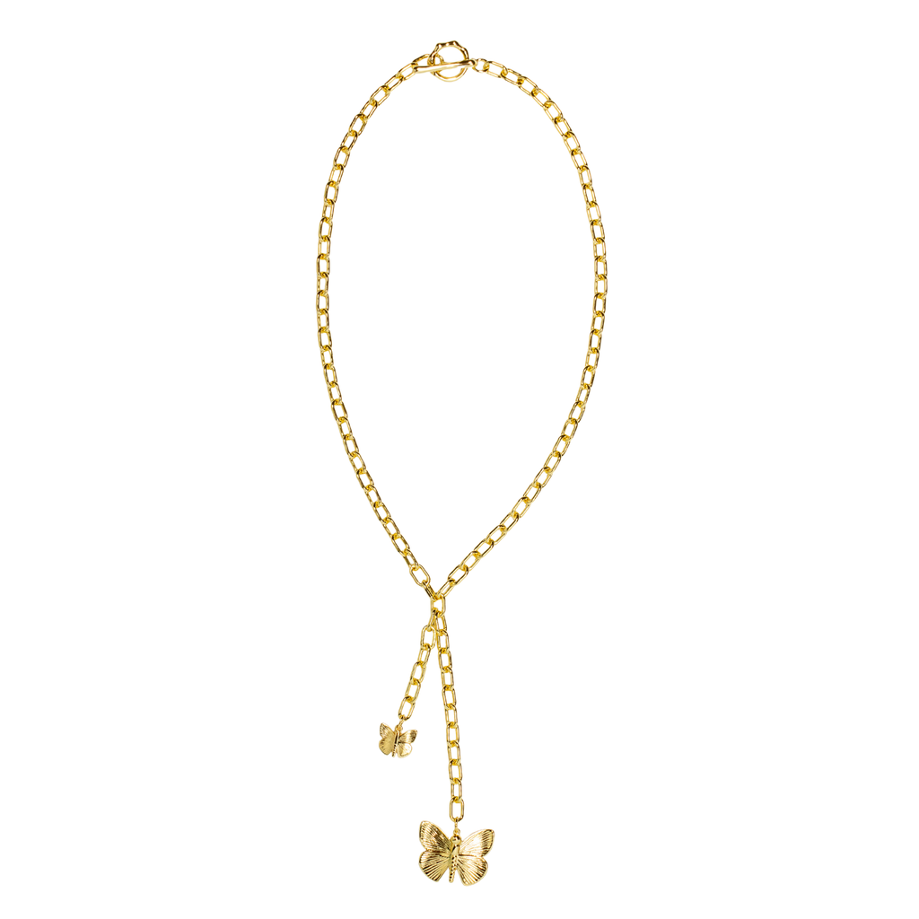The Mariposa Lariat Necklace