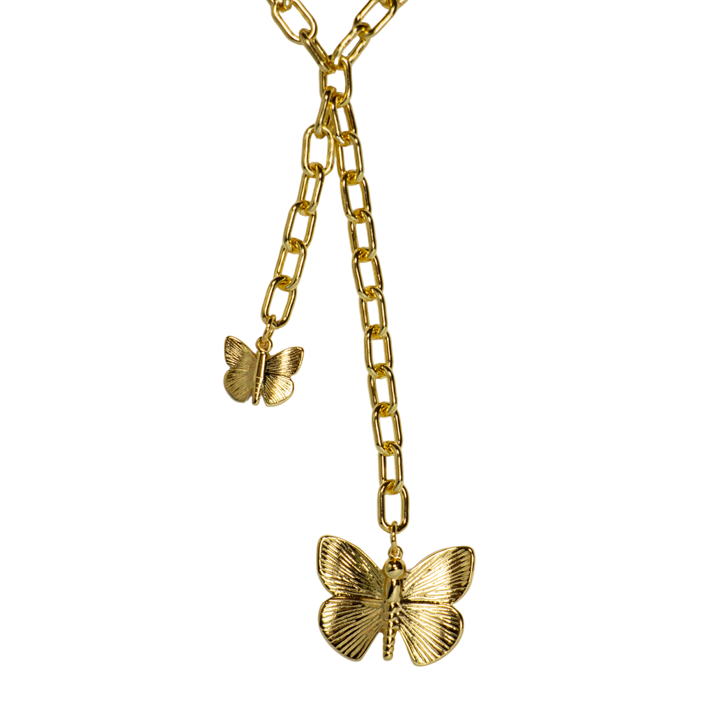 The Mariposa Lariat Necklace