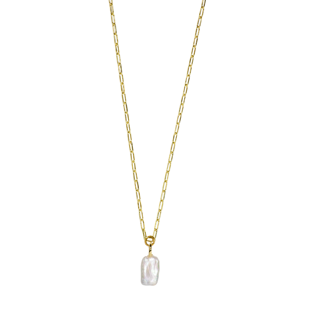 Harbor Baroque Pearl Necklace