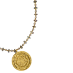 Solstice Aura Medallion Necklace